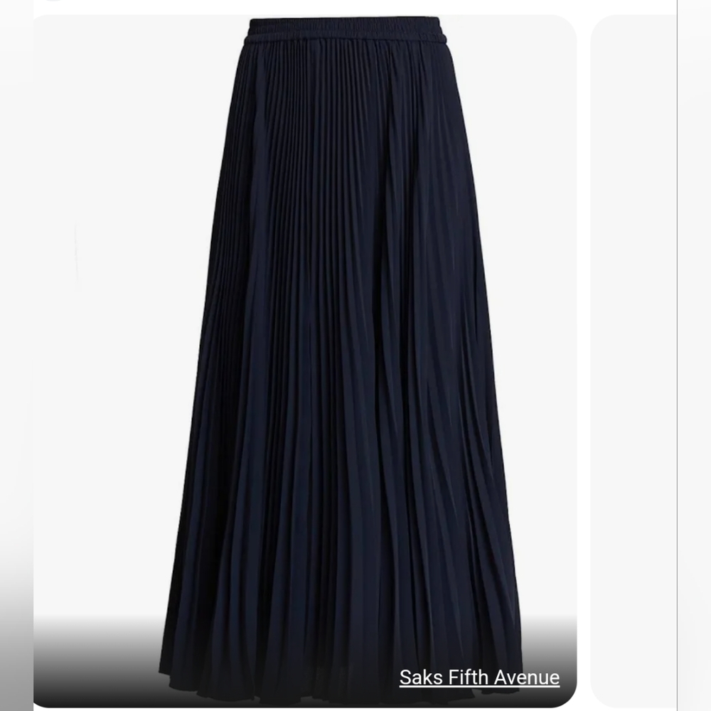 Michael Kors Maxi Skirt Pleated
